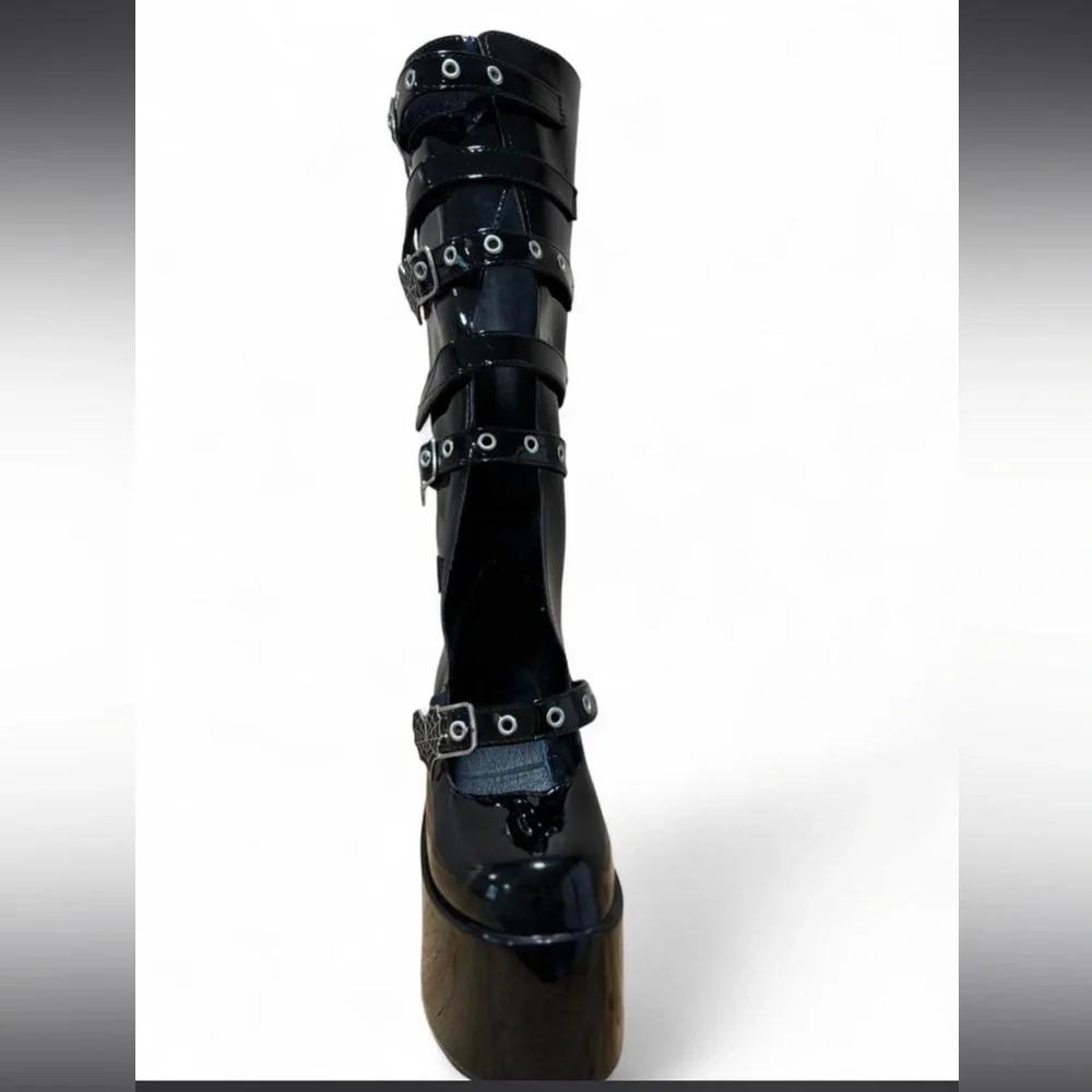 DOKIDOKI COSPLAY BOOTS SIZE 6 - Picture 5 of 7